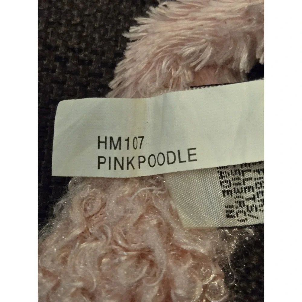 Ganz Webkinz  Pink Poodle‎ Plush HM 107 No Code